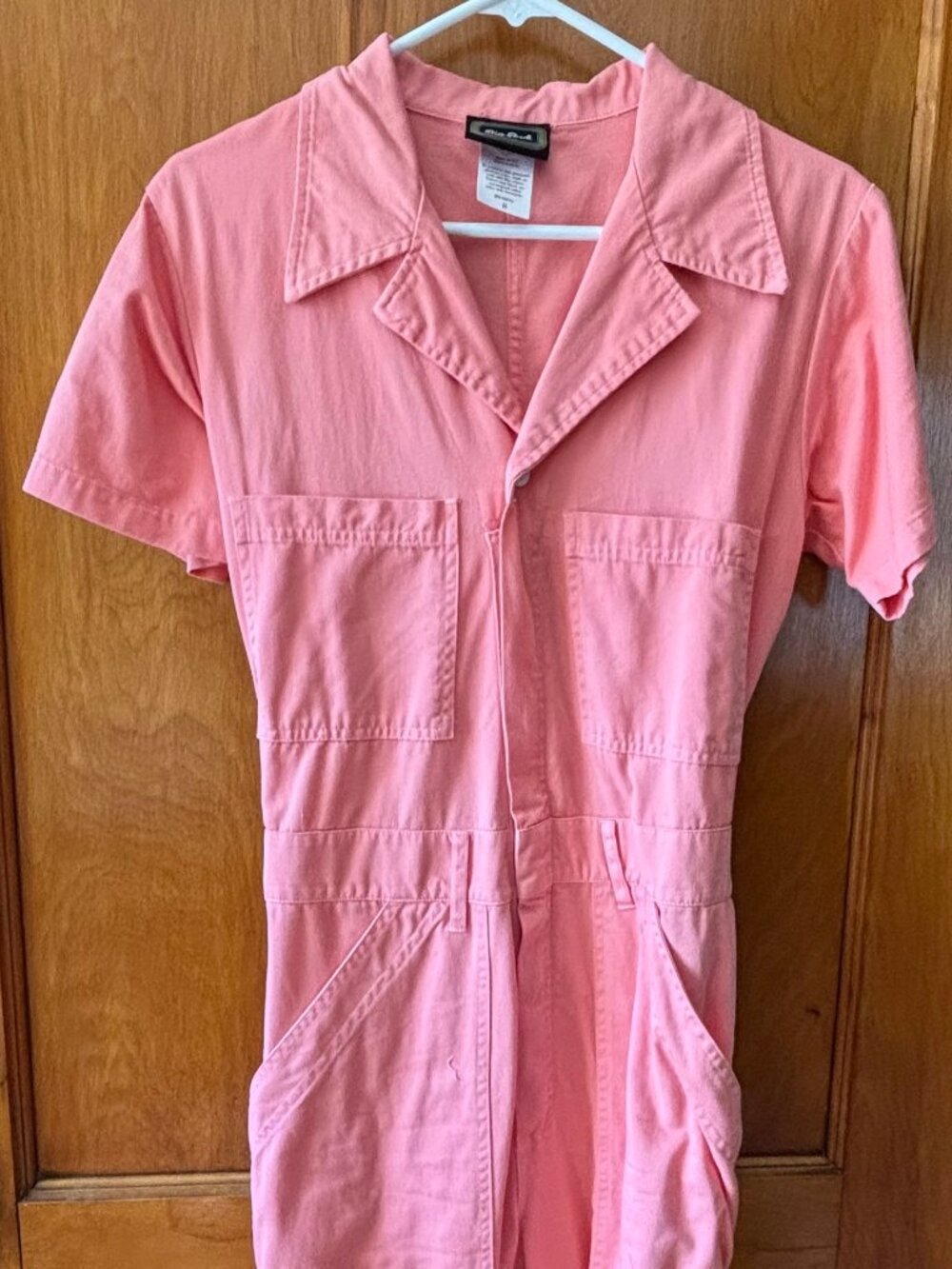 Big Bud Press pink short sleeved jumpsuit size small